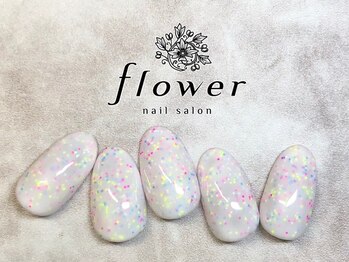 フラワーネイルサロン(flower)/デザインカラーコース¥5600