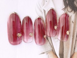 ニュアンスボルドー　¥6980