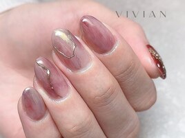 ピンク　ニュアンス