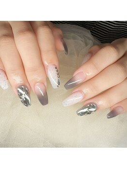 クイーンズビューティーサロン 新宿本店(Queen's beauty salon)/チップ長さ出し10本+定額コース