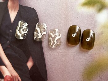 コラット ジングウマエ(KORAT jingumae)/クリアラインネイル