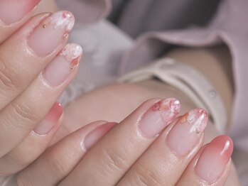 ネイルズ バイ ユイ 外苑前(Nails by Yui)/ローズマーブルネイル