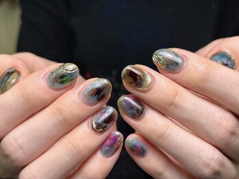 カカネイルズ(Kaka nails)/インク/マブール ネイル