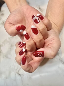 ビーメルシー 天満橋(bea.merci)/クリスマスネイル★