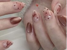 ファンシー 新宿店(Fancy)/冬ネイル/ツイード/ワンホン