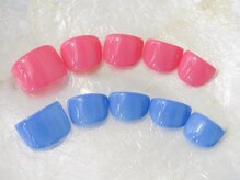 ビューティーサロン リンド(Beauty Salon Lindo)/夏ワンカラーフットネイル