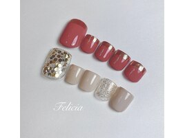 フットネイル￥10500（税込）