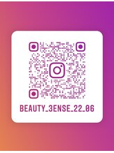 ビューティーセンス(Beauty 3eNSE)/Instagramの３eNSEもよろしくね