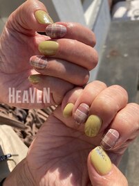 チェックネイル