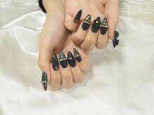 縁/推しカラーネイル