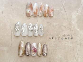 ネイルサロン ステイゴールド(STAY GOLD)の写真/お得な定額メニューも♪自爪を削らないパラジェルもご用意◎お好きなデザインをお選び頂いてます！