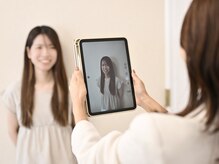 イロミー 大阪店(IroME)/顔タイプ診断用の写真撮影