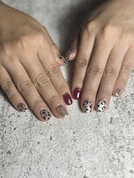 エースネイル(Ace nail)/leopard nail