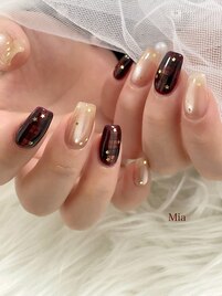 チェックネイル