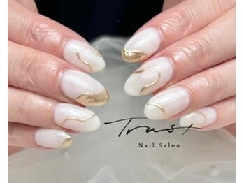 トラストネイル 佐野店(TRUST Nail)/贅沢アート☆ニュアンスネイル