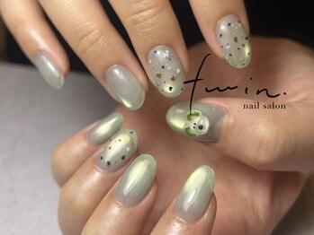 ツイン(twin.)/ミルクマグネット×オプ有