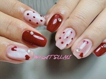 ハツミ(HATSUMI)の写真/定額だから安心◎流行とこだわりを取り入れた自分だけのお気に入りの手元へ♪モチの良さも◎