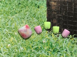 タイダイ柄ネイル　75分コース