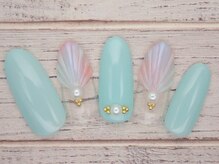 ワンネイル(ONE NAIL)/＃マーメイド＃人魚の鱗