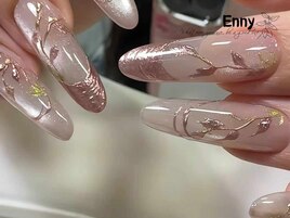 繊細アートネイルもおまかせ◎