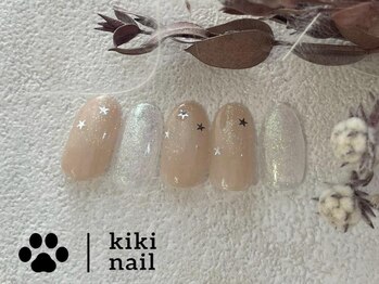 キキネイル 二子玉川(kikinail)/大人シンプル /星ネイル