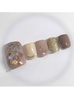 アルファ ネイルズ(ALPHA NAILS)/【特集】　秋冬　FOOT Nail