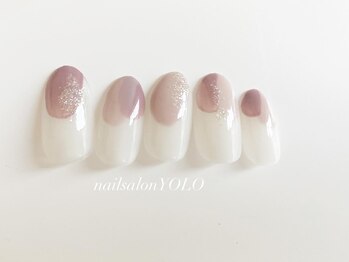 ヨロ(YOLO)/シンプル/くすみカラー/オフィス