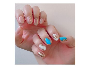 リッシュネイルアンドアイラッシュ グランデ(Riche nail&eyelash grande)/アシンメトリー☆