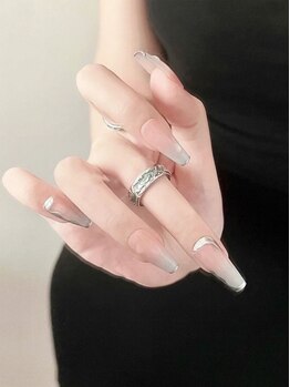 シンプルカワイイハートネイル♪