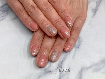 ネイルアトリエルカ(nail atelier LUCA)/M-340 大人上品オフィスネイル