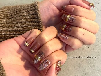 アンワインド ネイルアンドケア(unwind nails&care)/持ち込みデザイン