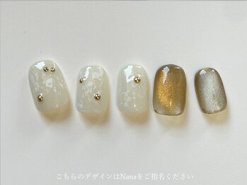 ネイル アトリエ フイユ イセサキ(Nail atelier Feuill isesaki)/Nana指名 〇 fast design simple