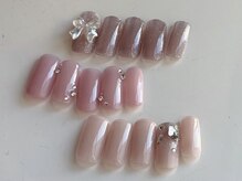 デイシー ネイルアンドアイラッシュ 新宿(deicy)/定額フェミニンガーリーdesign