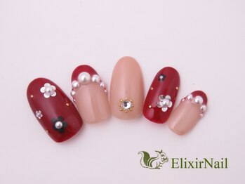 エリクサーネイル 五反田(Elixir Nail)/定額b カジュアル/クーポン使用