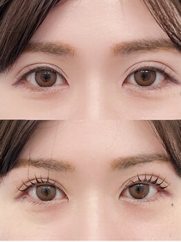 アイクチュール 錦糸町店(Eye Couture)/根本から立ち上げまつ毛♪