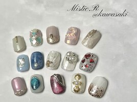 フット親指アート¥8400