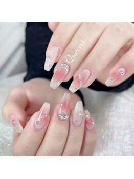 クイーンズビューティーサロン 歌舞伎町店(Queen's beauty salon)/チップ長さ出し10本やり放題