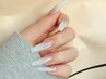 【hand】★チップ長さだし♪マグネット×カラーグラデーションネイル