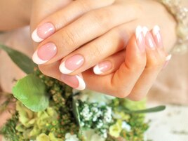 ジェルネイルのフレンチネイル