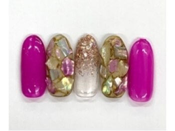 ディーネイル 四条烏丸(D-nail)/24番　2021春デザインコンテスト