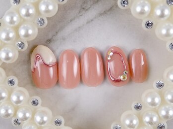 ショコ アンド ラム(Syoko&Lum)/☆ピンクミラーネイル☆