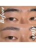 メンズ大歓迎◆眉毛アイブロウWAX+眉毛メイク￥4,200