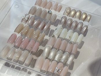 デイシー ネイルアンドアイラッシュ 新宿(deicy)/定額フェミニンガーリーdesign