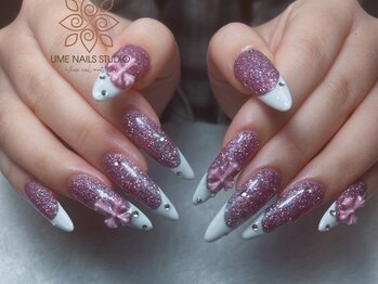 ウメネイルスタジオ(UME NAIL STUDIO)/題長さだしやり放題×つけ放