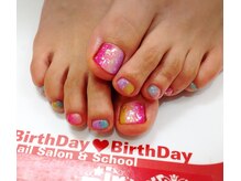 バースデーバースデー 藍住店(BirthDay BirthDay)/★カラフルfootＮａｉｌ