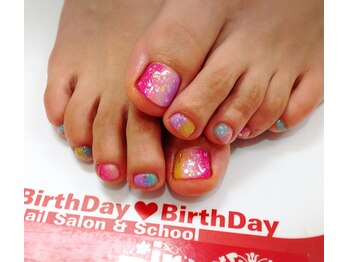 バースデーバースデー 藍住店(BirthDay BirthDay)/★カラフルfootNail