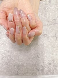 春ネイル2023【オフィスネイル】