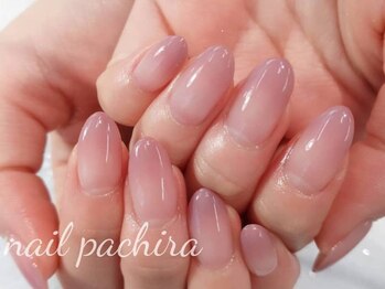 ネイルパキラ(nail pachira)の写真/《新規様限定【他店オフ無料】グラデーション・チーク¥4950》上品なデザインで大人女性の魅力を底上げ♪