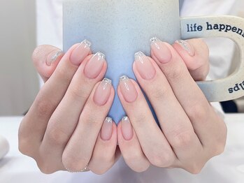 キナ(KINA)/5/6 ベース1色ガラスフレンチ