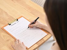 イロミー 大阪店(IroME)/カウンセリングシートの記入
